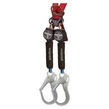 FallTech DuraTech® 6' Mini Web Self‑Retracting Twin Leg Lifeline