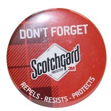 3M "Don't Forget Scotchgard™" Button