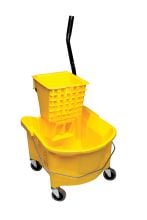 Continental 26‑Quart Splash Guard® Combo Pack, Mop Bucket & Wringer (Side‑Press)