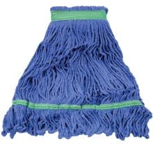 Unitex® Eliminator Blended Mop, Blue, Medium, 16 oz