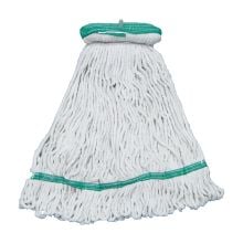 Unitex® Eliminator Stay Flat Mop, White, Medium, 16 oz