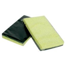 Medium Duty Scouring Sponge, Green/Yellow