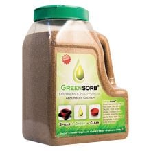 GreenSorb­® Eco‑Friendly Sorbent, Clay, 4 lb Shaker Bottle