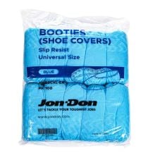 Slip Resistant Booties (Shoe Covers), Universal, Blue