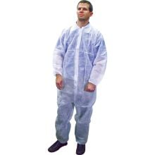 PolyGard Coverall with Elastic Wrists and Ankles (Dust and non‑hazardous work environments) (25 PK)