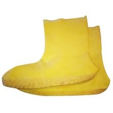 Honeywell Servus® Disposable Latex Overshoe Bootie, Yellow, 2XL (50 PR)