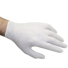 ProWorks® Latex Exam Gloves, 5 mil, Powdered, White