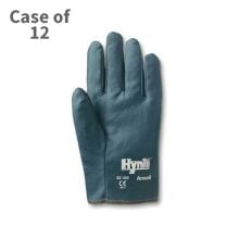 Ansell HyNit 32‑125 Nitrile Impregnated Canvas Gloves, Size 7.5 (12 pk)