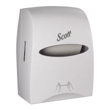 Kimberly Clark Scott® Essential™ Manual Hard Roll Towel Dispenser, White