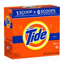 P&G Tide® Powder Laundry Detergent, Original Scent, 143 oz (2 PK)