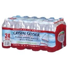 Crystal Geyser Water, 16.9 oz Bottles (24 PK)