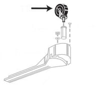 ShopVac Front Caster (6773900)