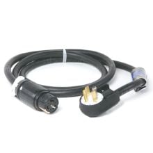 Power Cord Adapter, 50A Twist to 50A Straight (New Style) Range