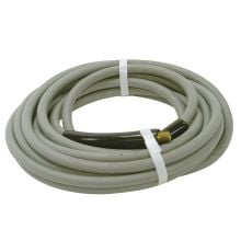 High Pressure Gray Steel Braid Solution Hose, 1/4 Inch, 3000 PSI