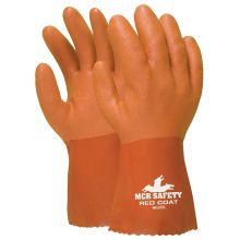 MCR Safety Redcoat Flexible Seamless PVC Double Dipped Gloves