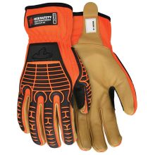 MCR Safety UltraTech Multi‑Task Goatskin Palm Diamond Tech lined Cut Resistant Gloves