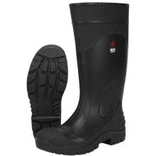 MCR Safety 16" Black PVC Boot with Cleated Sole