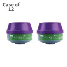 North 7584 P100 Ammonia/Methylamine Cartridge (12 PR)