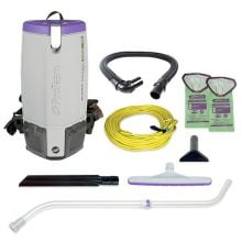 ProTeam Super Coach Pro 10 HEPA Backpack Vacuum with Xover Tool Kit