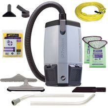 ProTeam ProVac® FS 6 HEPA Backpack Vacuum with Restaurant Kit