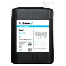 ProKure™1 5 Gallon Container, Black ‑ SHAW Label