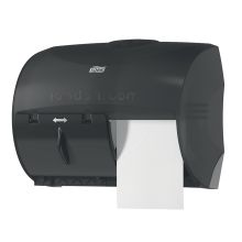 Tork® Twin Bath Tissue Roll Dispenser for OptiCore®, Black