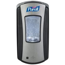 PURELL® LTX‑12™ Touch‑Free Hand Sanitizer Dispenser, Black, 1,200 mL