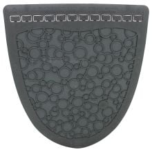 Fresh Products P‑Shield 2.0 Urinal Mat, Black/Black