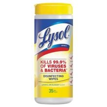 Lysol® Brand Disinfecting Wipes, Lemon‑Lime