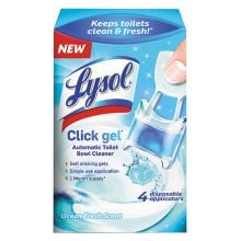 Lysol® Click Gel Automatic Toilet Bowl Cleaner, Ocean Fresh, 0.17 oz (20 PK)