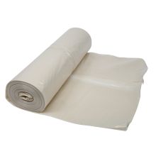 4 mil Clear Flame Retardant Poly Sheeting, 20' x 100'