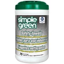 Simple Green® Safety Towels, 75 Wipes