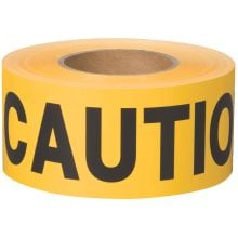 Yellow Caution Tape 3" x 1000ft