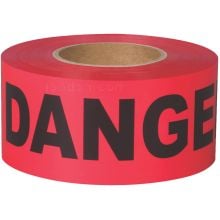 Shurtape Red Danger Tape 3" x 1000ft