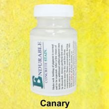 Endurable Concrete Stain, Canary, 1 Gallon Kit