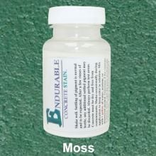 Endurable Concrete Stain, Moss, 1 Gallon Kit