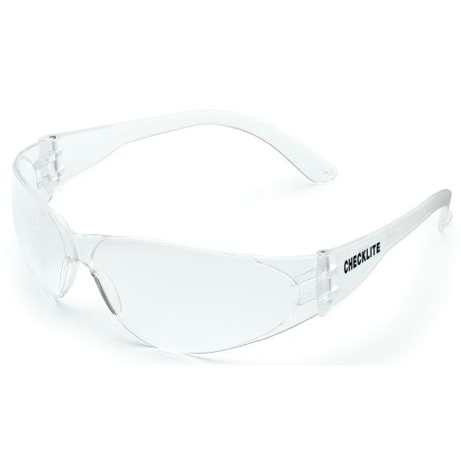 Mcr Safety Checklite® Cl 1 Safety Glasses With Clear Lens Uv‑af® Anti‑fog Coating Excellent