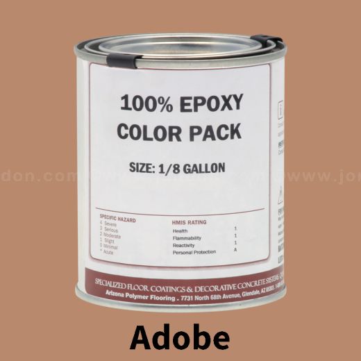 Arizona Polymer Flooring Epoxy Color Pack, Adobe