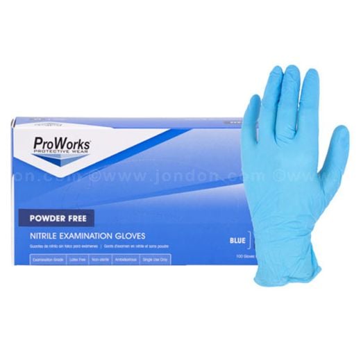 protective nitrile gloves