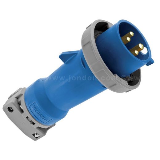Hubbell Connector, 100 amp, 250 volt, Male (4100P9W)