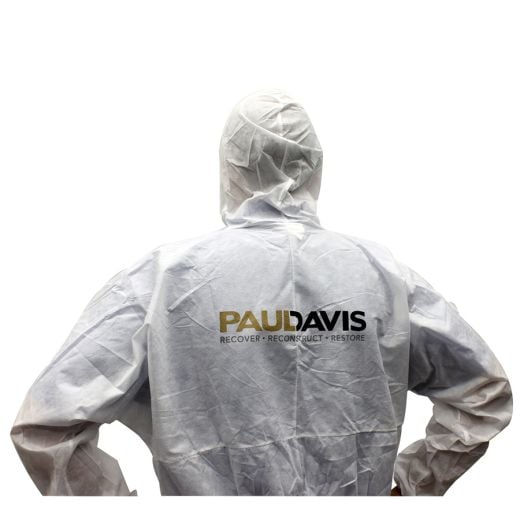 Paul Davis ProGard Coverall with Hood and Boots (Barrier to water