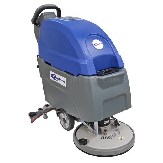 20 inch Automatic Floor Scrubber Machine - Aztec ProScrub (w/ Pad Driver or  Nylon Brush) —