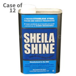 Sheila Shine Stainless Steel Polish and Cloth | Microfiber Cleaning Cloth |  Cleans and Polishes Stainless Steel | 3 Oz Aerosol Can
