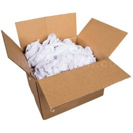 Unitex® Reclaimed Wash Cloths, White, 50 lbs